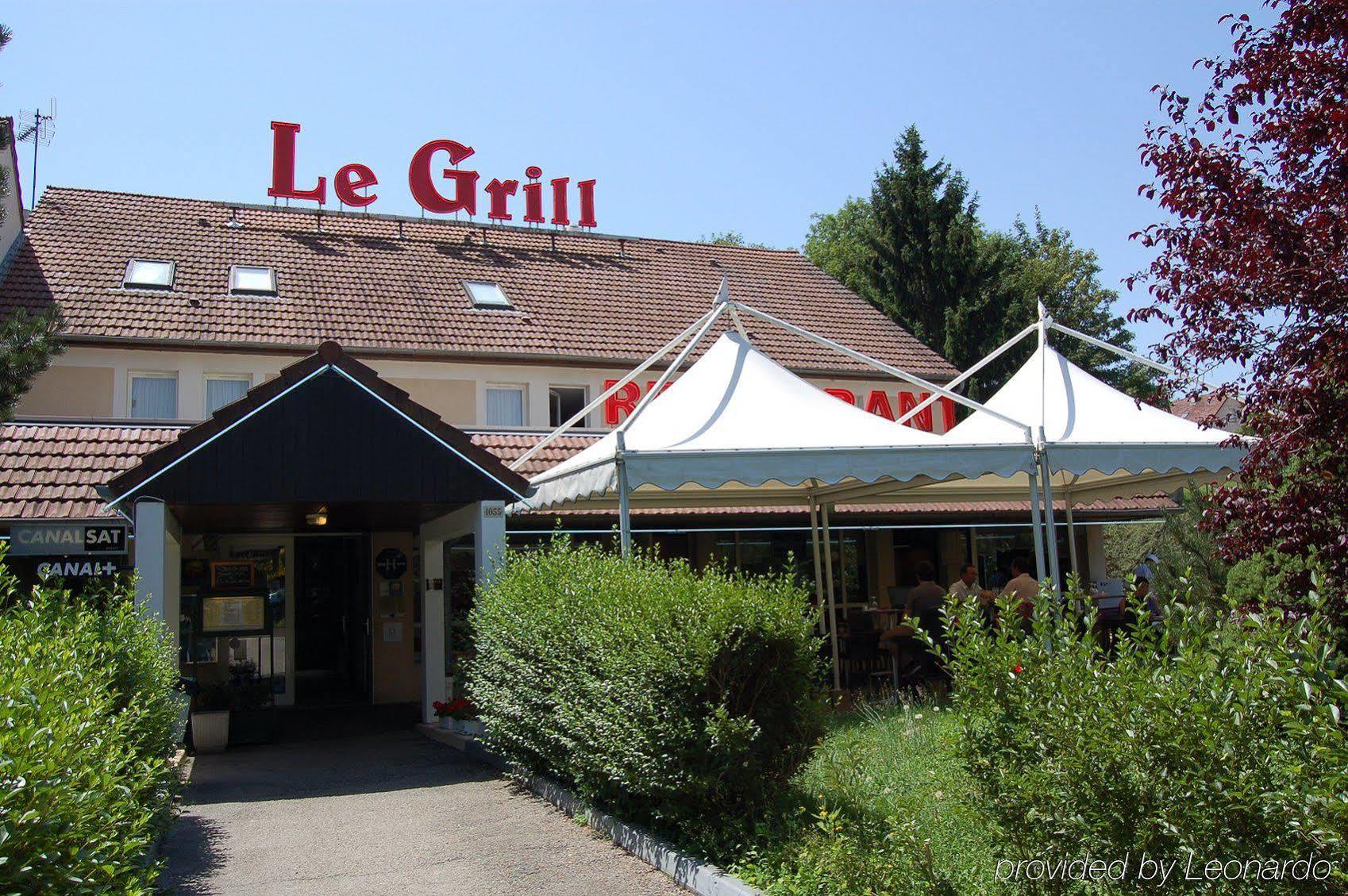 Logis Hotel Lons-Le-Saunier - Restaurant Le Grill Exterior photo